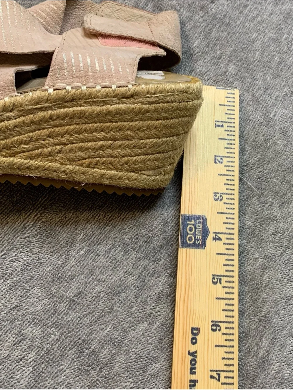 Eileen Fisher Willow 3 Espadrille Tumbled Leather Wedge Sandals